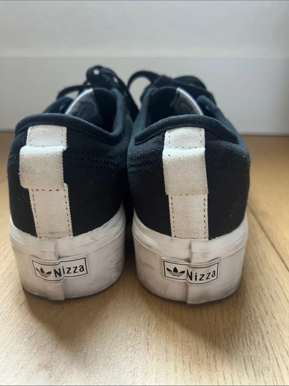 Adidas Nizza platform shoes